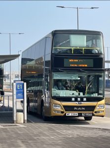 マカオ行きのバス