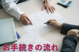 介護タクシーお手続きの流れ