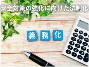安全対策に向けた法制化