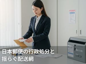 日本郵便の行政処分と揺らぐ配送網